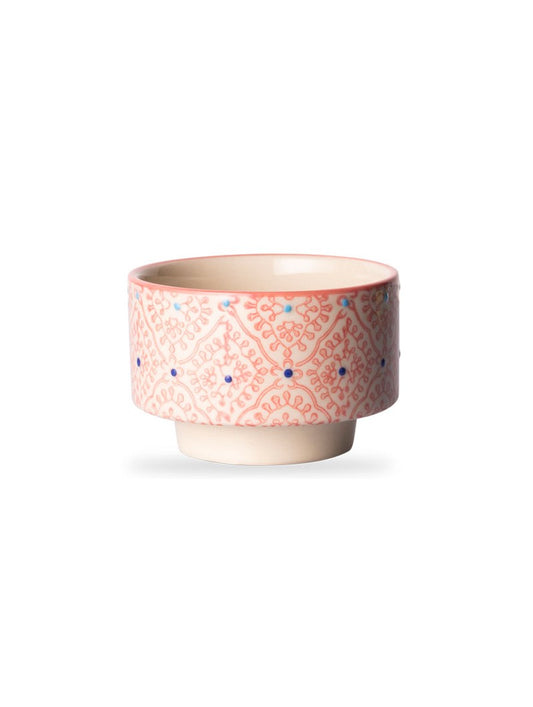 Classic Patterned Pink Tea Cup