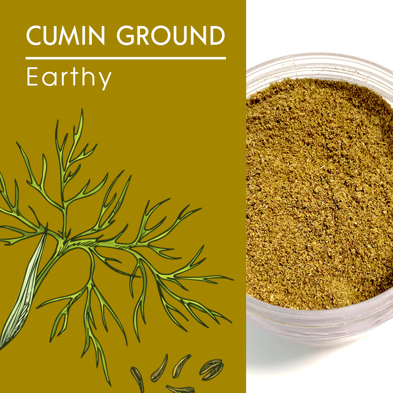 Cumin, Ground