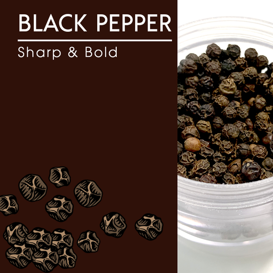Black Pepper, Whole