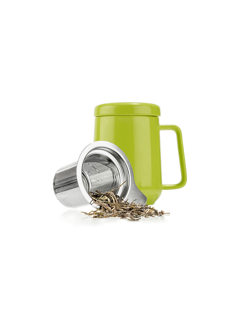 Ceramic Travel Tea Cup & Infuser